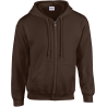 Felpa uomo con cappuccio full zip Heavy Blend™