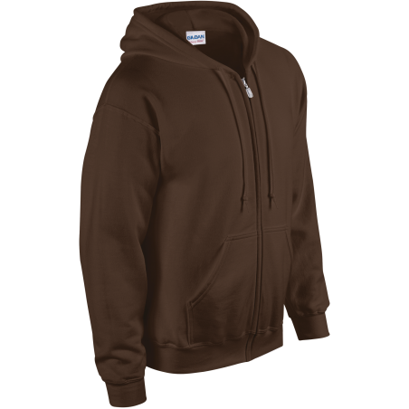 Felpa uomo con cappuccio full zip Heavy Blend™