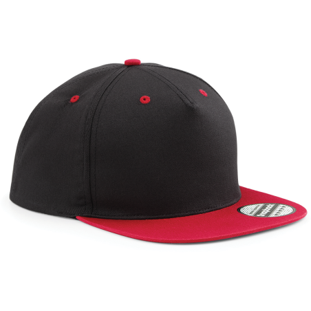 Cappellino Snapback 5 pannelli a contrasto