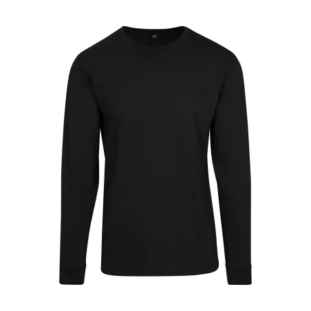 T-shirt a maniche lunghe con polsino a costine 100% cotone